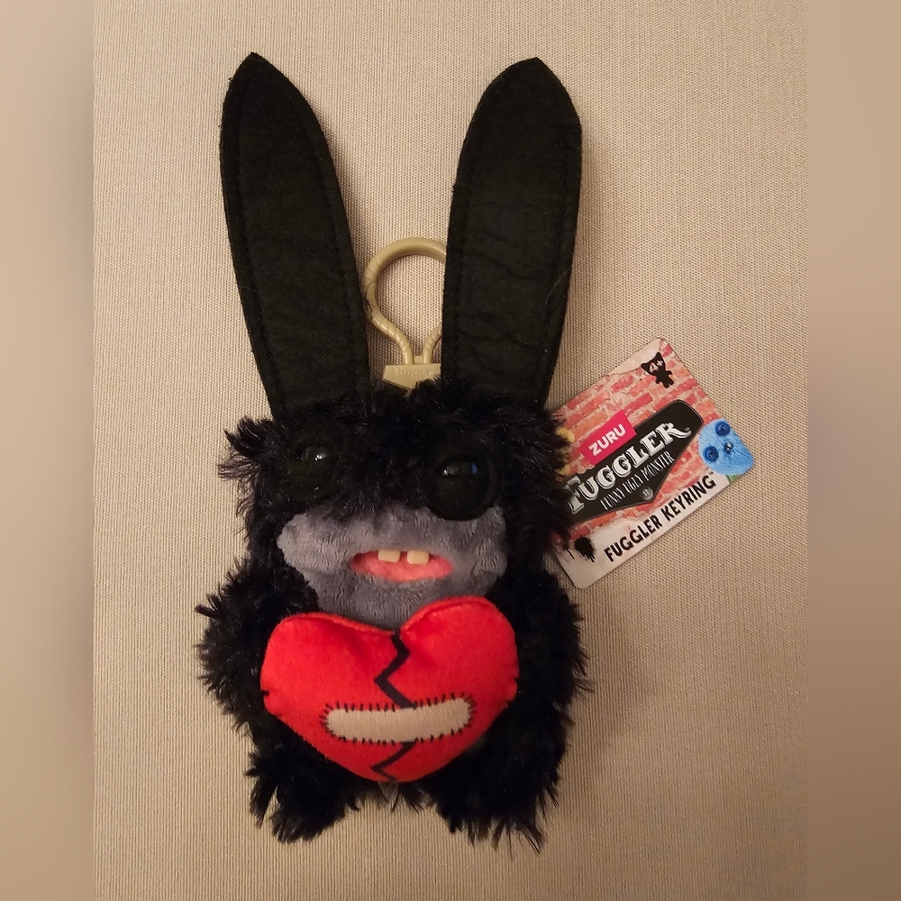 NWT Zuru Fuggler Funny Ugly Monster Fuggler Keyring